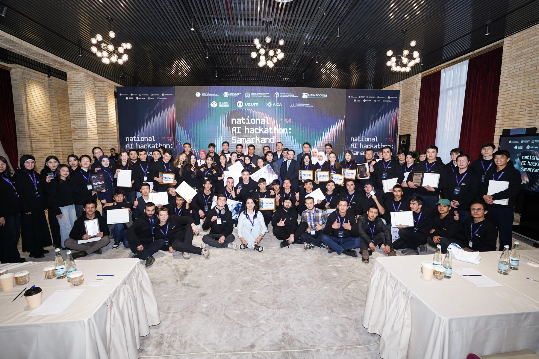 Participants at AICA’s National AI Hackathon